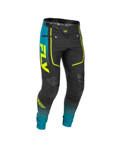 Pantalon vélo FLY RACING Rayce - Teal/noir/Lime