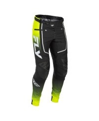 Pantalon vélo enfant FLY RACING Rayce - Lime/noir/blanc