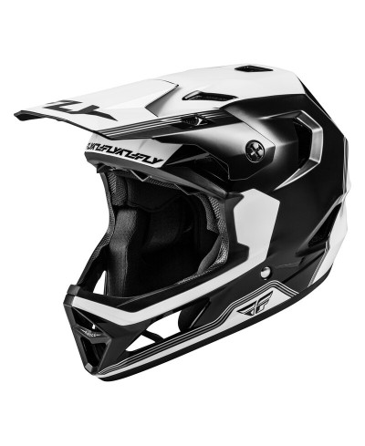 Casque vélo FLY RACING Rayce Repeat - noir/blanc