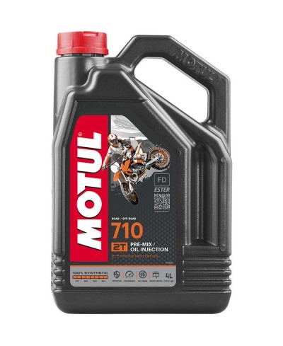 MOTUL - Huile 2T 710 4 Litres