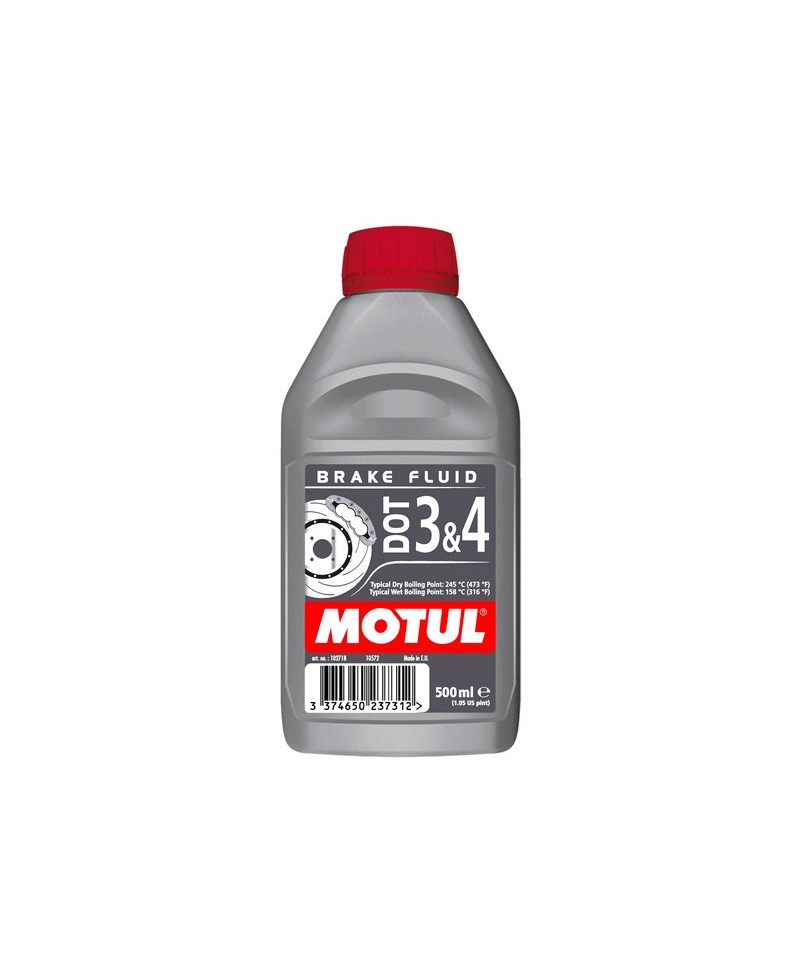 MOTUL - Liquide de frein DOT 3 & 4 Brake Fluid 500ml