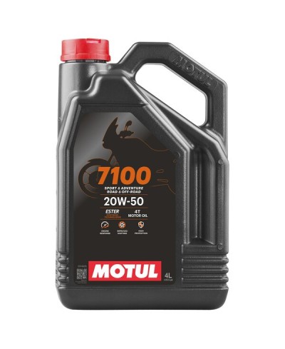 MOTUL - Huile 4T 7100 20W50 4 Litres