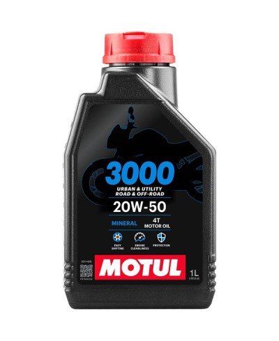 MOTUL - Huile 4T 3000 20W50 1 Litre