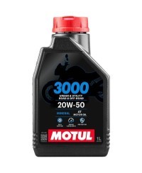 MOTUL - Huile 4T 3000 20W50 1 Litre
