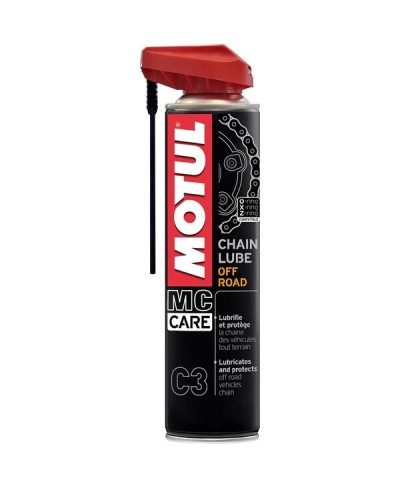 MOTUL - Lubrifiant chaine C3 Chain Lube Off Road - cobra 400ml