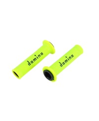 REVETEMENT / POIGNEE DOMINO A010 JAUNE FLUO/NOIR (PR) 120MM