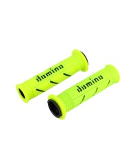 REVETEMENT / POIGNEE DOMINO A250 JAUNE FLUO/NOIR (PR) 120MM