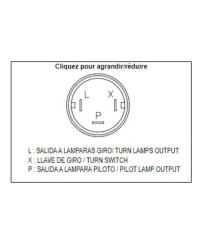 Centrale de clignotants electronique TECNIUM DZE OE 3 pôles 12V 806