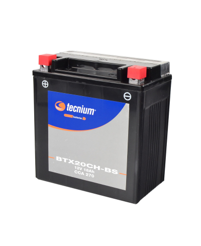 Batterie TECNIUM sans entretien avec pack acide - BTX20CH-BS 820616