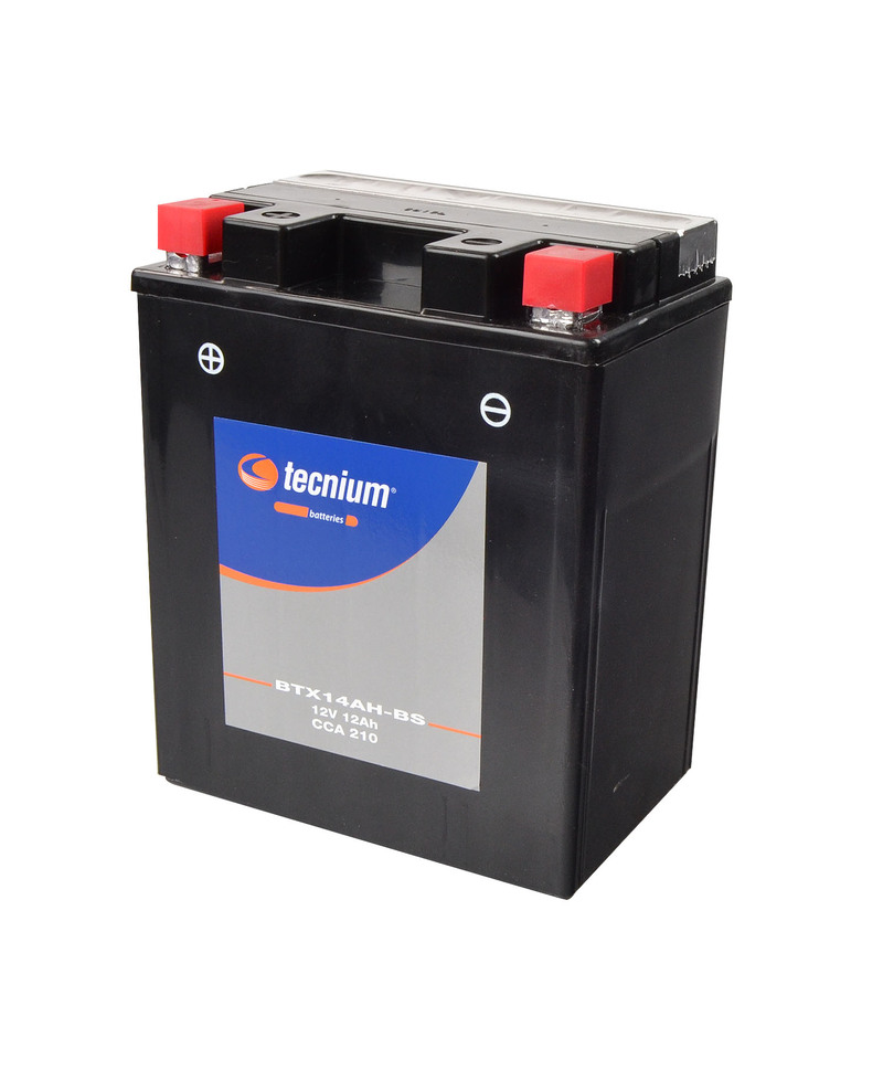 Batterie TECNIUM sans entretien avec pack acide - BTX14AH-BS 820606