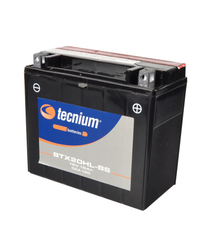 Batterie TECNIUM sans entretien avec pack acide - BTX20HL-BS 820614