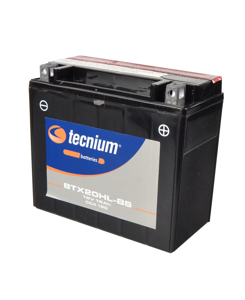 Batterie TECNIUM sans entretien avec pack acide - BTX20HL-BS 820614