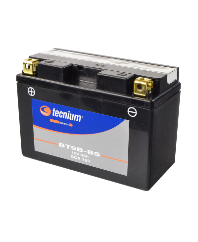 Batterie TECNIUM sans entretien avec pack acide - BT9B-BS 820627