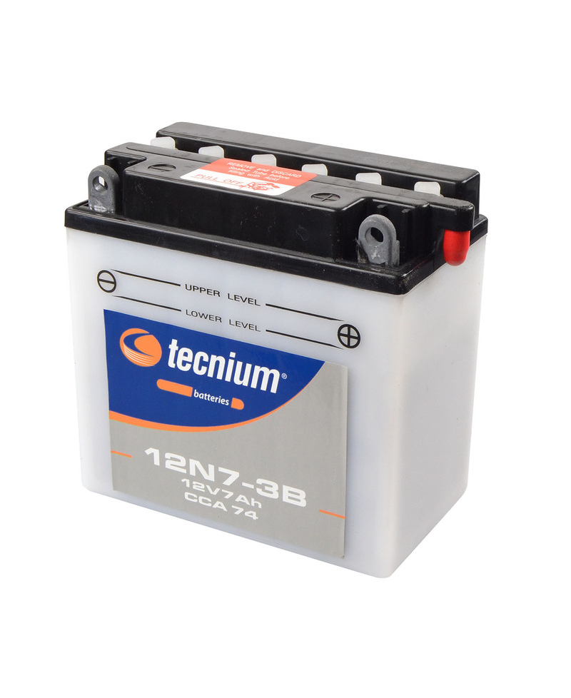 Batterie TECNIUM conventionnelle avec pack acide - 12N7-3B 830534