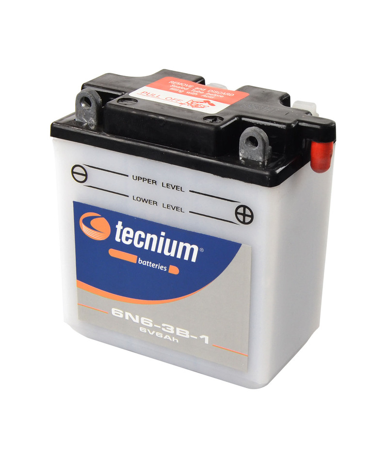 Batterie TECNIUM conventionnelle avec pack acide - 6N6-3B-1 830519
