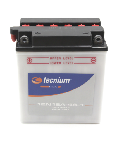 Batterie TECNIUM conventionnelle avec pack acide - 12N12A-4A-1 830527