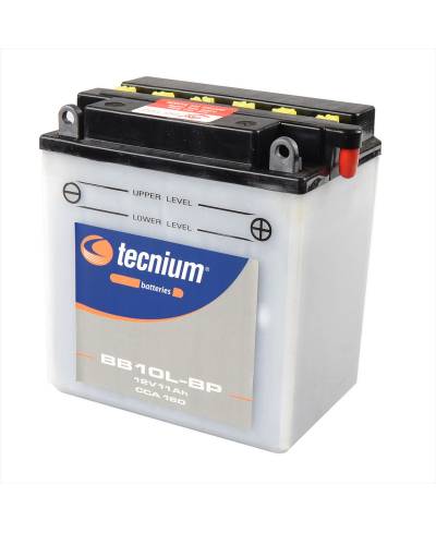 Batterie TECNIUM conventionnelle avec pack acide - BB10L-BP 830558