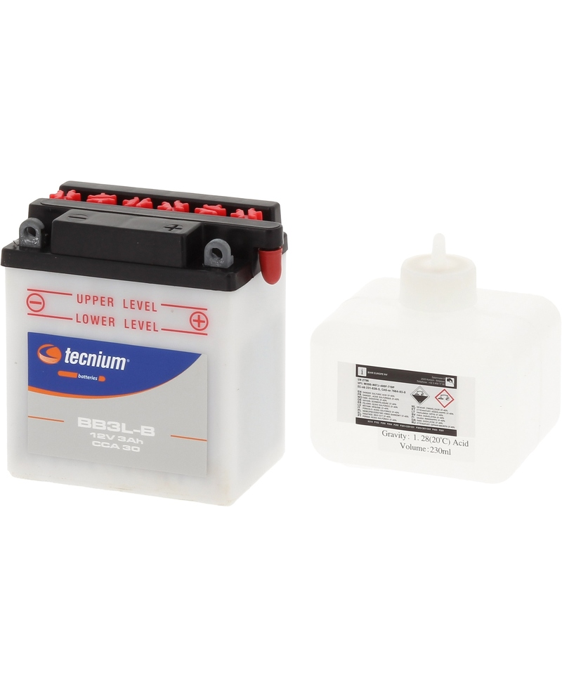 Batterie TECNIUM conventionnelle avec pack acide - BB3L-B 830588