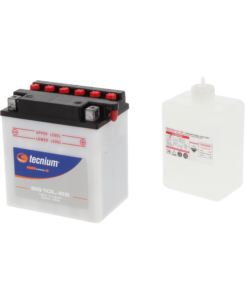 Batterie TECNIUM conventionnelle avec pack acide - BB10L-B2 830557
