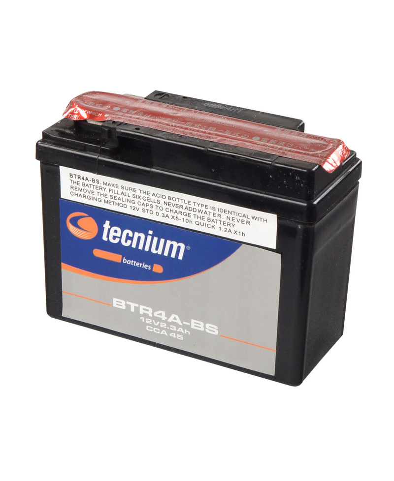 Batterie TECNIUM sans entretien avec pack acide - BTR4A-BS 820624