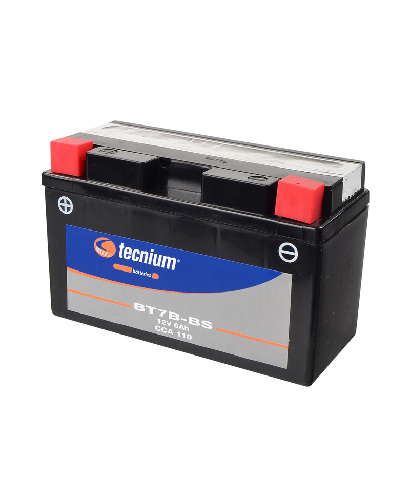 Batterie TECNIUM sans entretien avec pack acide - BT7B-BS 820626