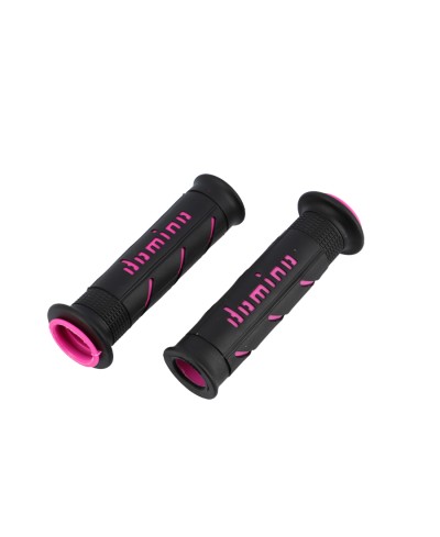 REVETEMENT / POIGNEE DOMINO A250 NOIR/FUSHIA (PR) 120MM