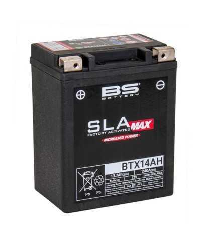 Batterie BS BATTERY SLA Max sans entretien activé usine - BTX14AH MAX FA