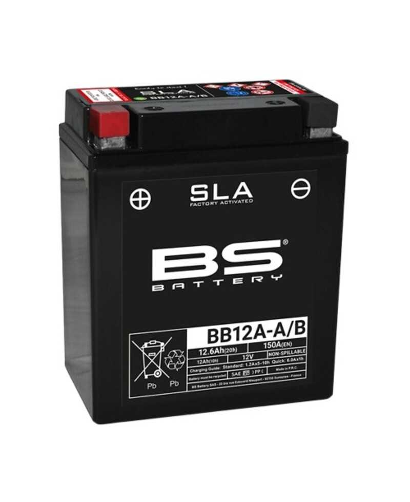 Batterie BS BATTERY SLA sans entretien activé usine - BB12A-A/B FA