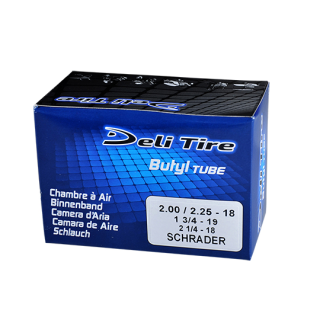 CHAMBRE A AIR CYCLO 18" 19" 2.00-2.25 X 18 - 1 3/4-2 X 19 DELI TIRE U229S VS