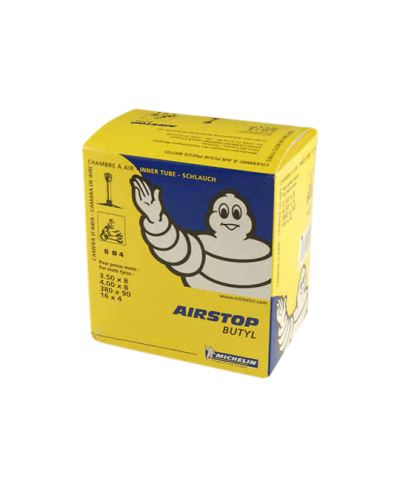 CHAMBRE A AIR SCOOTER 8" 3.50-4.00 X 8 MICHELIN AIRSTOP 8B4 VS