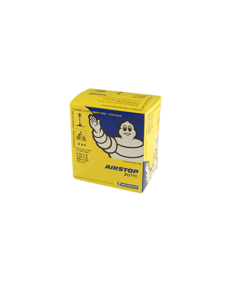 CHAMBRE A AIR SCOOTER 8" 3.50-4.00 X 8 MICHELIN AIRSTOP 8B4 VS