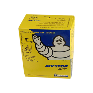 CHAMBRE A AIR SCOOTER 10" 4.00 X 10 MICHELIN AIRSTOP 10C3 (VALVE COUDEE 90Â°)