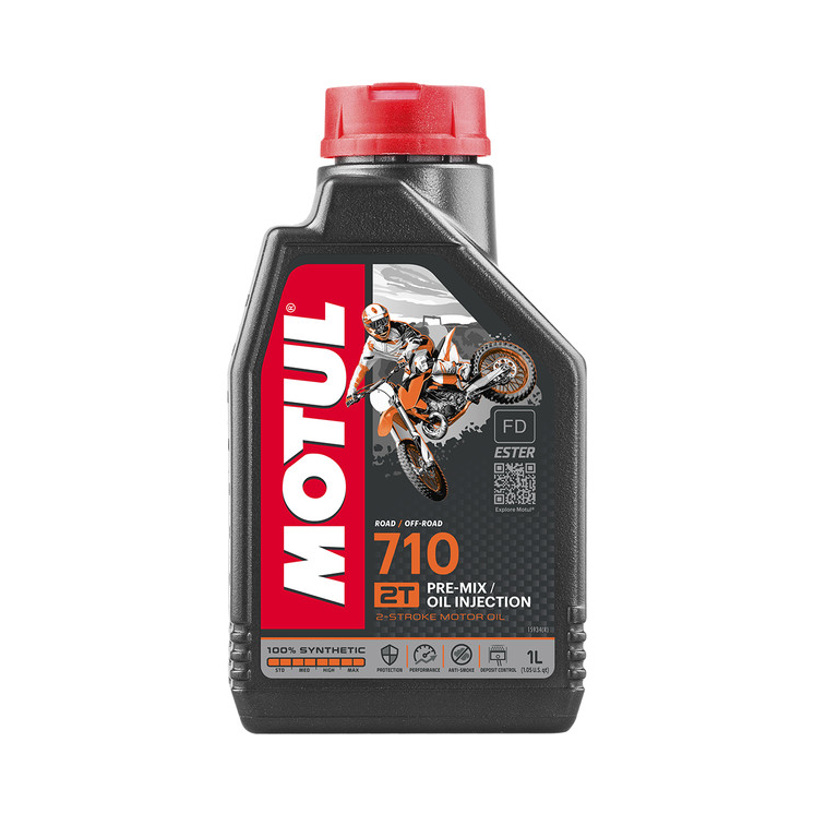 MOTUL - Huile 2T 710 1 Litre