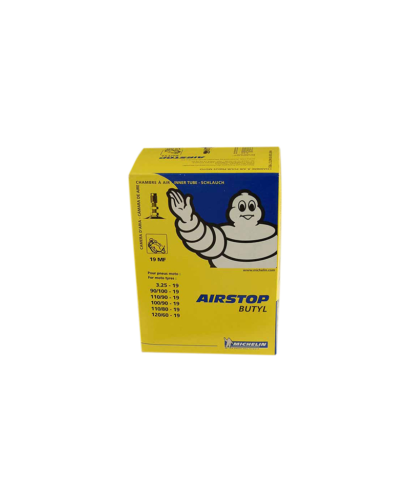 CHAMBRE A AIR MOTO 19" 3.25 X 19 MICHELIN AIRSTOP 19MF TR4