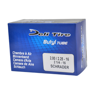 CHAMBRE A AIR CYCLO 16" 2 1/4 X 16 DELI U226S VS