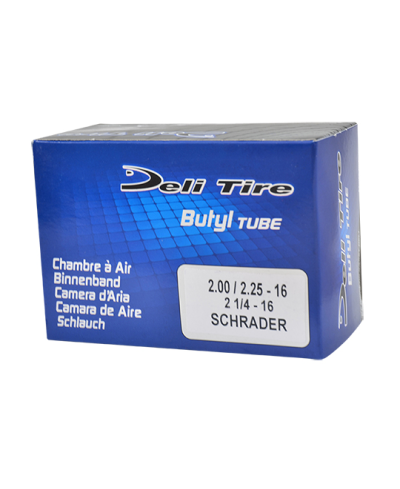 CHAMBRE A AIR CYCLO 16" 2 1/4 X 16 DELI U226S VS