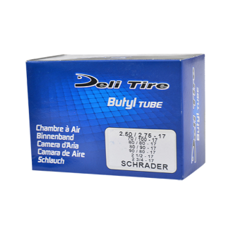 CHAMBRE A AIR CYCLO 17" 2.50-2.75 X 17 DELI TIRE U237S VS