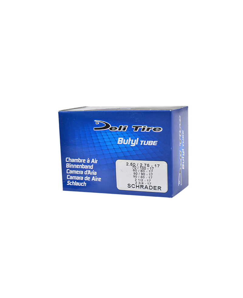CHAMBRE A AIR CYCLO 17" 2.50-2.75 X 17 DELI TIRE U237S VS