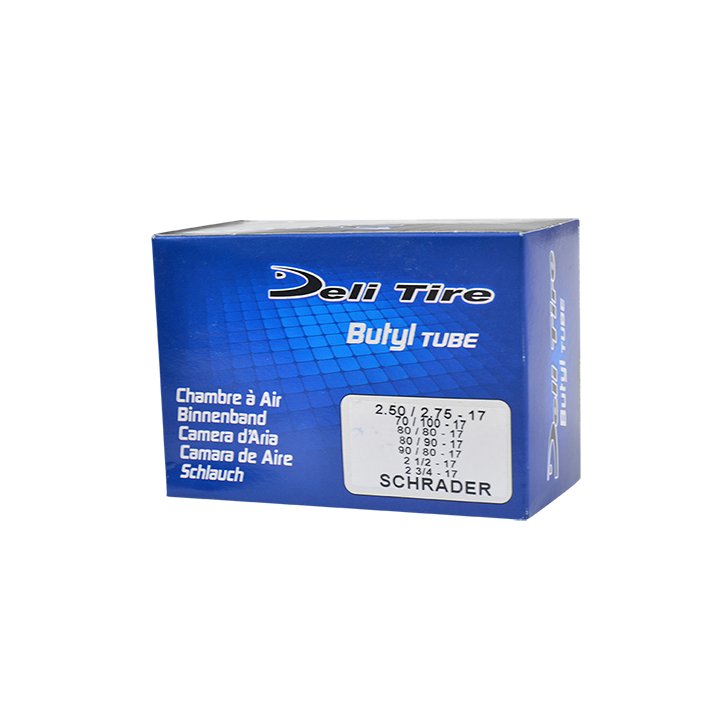 CHAMBRE A AIR CYCLO 17" 2.50-2.75 X 17 DELI TIRE U237S VS