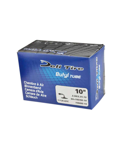 CHAMBRE A AIR SCOOTER 10" 3.00-3.25 X 10 DELI TIRE U301 (VALVE COUDEE 90Â°)