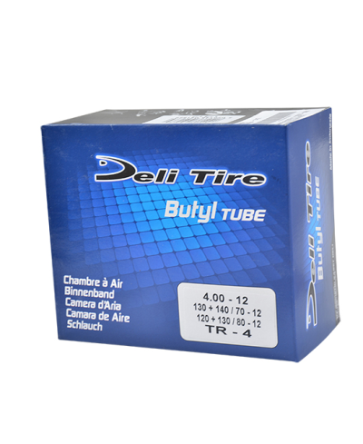 CHAMBRE A AIR SCOOTER 12" 4.00 X 12 DELI TIRE U412 TR4