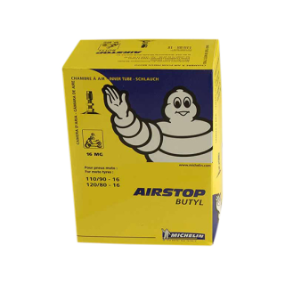 CHAMBRE A AIR MOTO 16" 110/90 X 16 MICHELIN AIRSTOP 16MG TR4