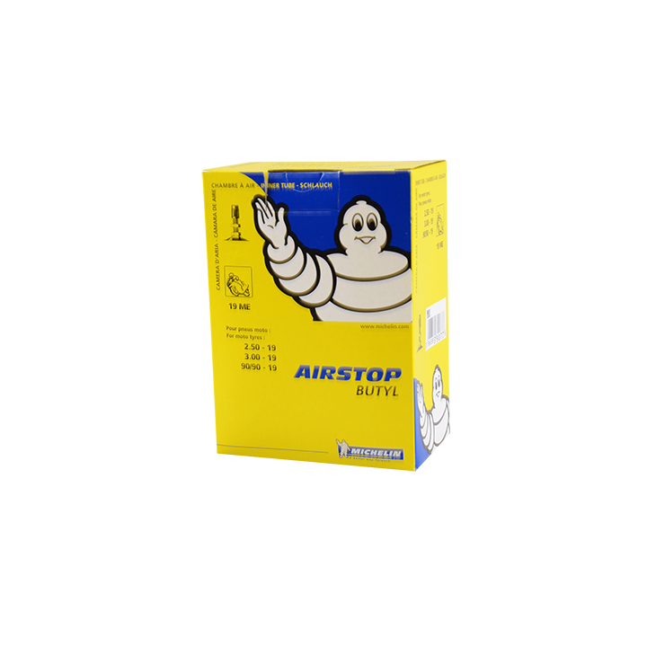 CHAMBRE A AIR MOTO 19" 2.50-3.00 X 19 MICHELIN AIRSTOP 19ME TR4