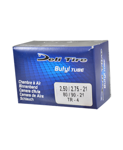 CHAMBRE A AIR MOTO 21" 2.50-2.75 X 21 DELI TIRE U252 TR4
