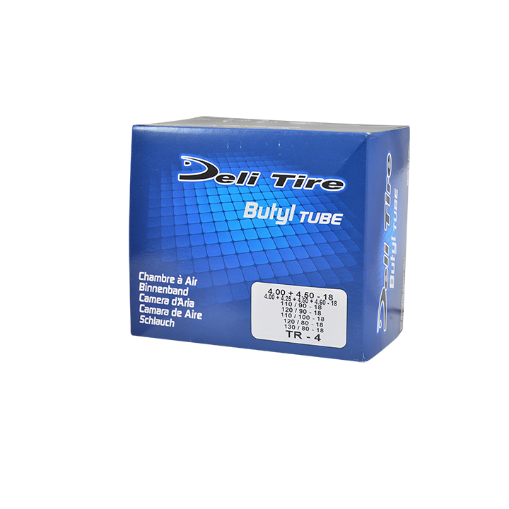 CHAMBRE A AIR MOTO 18" 4.00-4.60 X 18 DELI TIRE U408 TR4