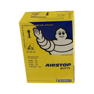 CHAMBRE A AIR SCOOTER 10" 4.00-5.00 X 10 MICHELIN AIRSTOP 10 CG 13 VS