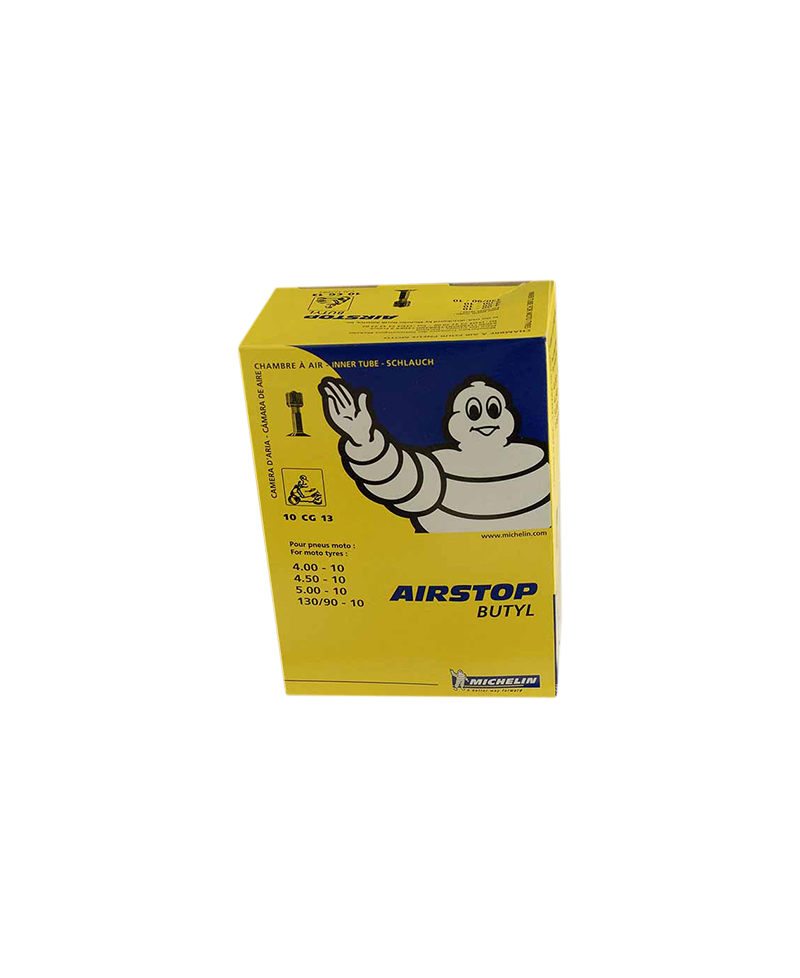 CHAMBRE A AIR SCOOTER 10" 4.00-5.00 X 10 MICHELIN AIRSTOP 10 CG 13 VS