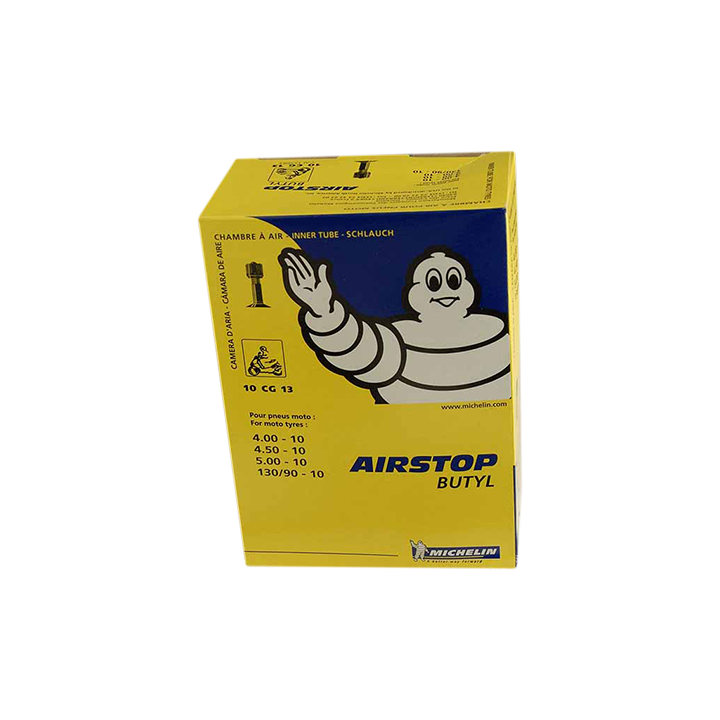 CHAMBRE A AIR SCOOTER 10" 4.00-5.00 X 10 MICHELIN AIRSTOP 10 CG 13 VS