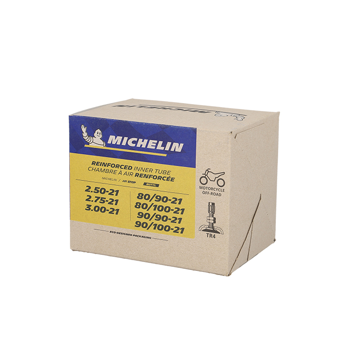 CHAMBRE A AIR MOTO 21" 2.50-3.00 X 21 MICHELIN AIRSTOP 21MDR TR4