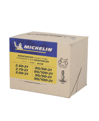 CHAMBRE A AIR MOTO 21" 2.50-3.00 X 21 MICHELIN AIRSTOP 21MDR TR4